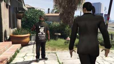 From the creators of Kiryu Roasts Franklin, now Majima is roasting Franklin!