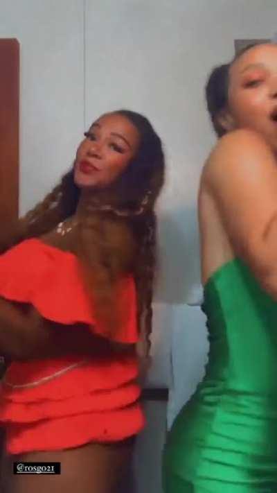 Dancing on a friend's IG