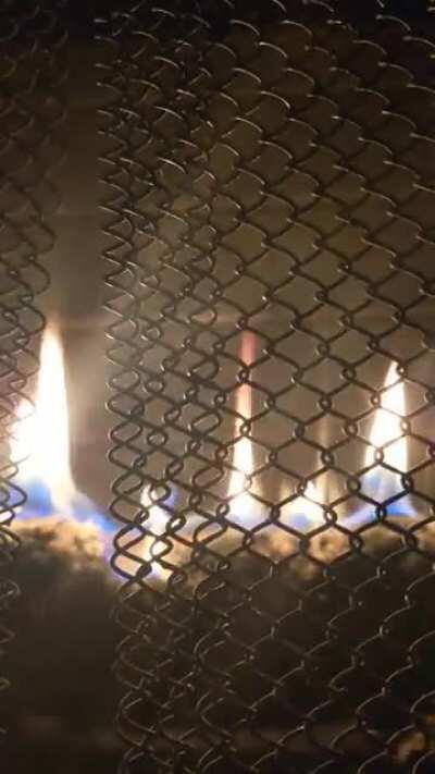 The sound of rain echoing down my chimney - Thunderstorm, Atlanta, GA