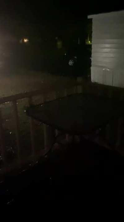 I really need to set up a tent some night when it rains.