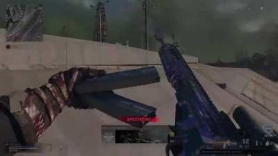 Got killed by this POS cheater and decided to spectate. So happy I did, justice was served