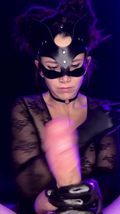 He loves getting his cock smacked around 😈