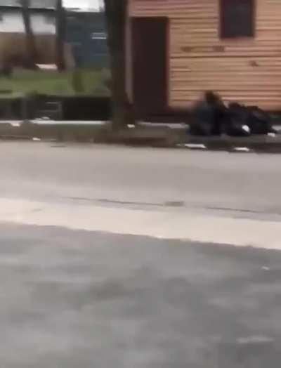 Knocked out and carried away like a shopping bag