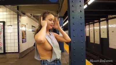 waiting for my train