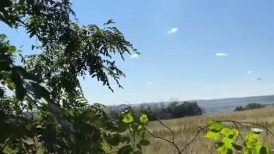 Our Heroes shot down an Ork Su-25 near Volokhov Yar (e.g. it is located northeast of Balaklia)🔥🔥🔥🔥