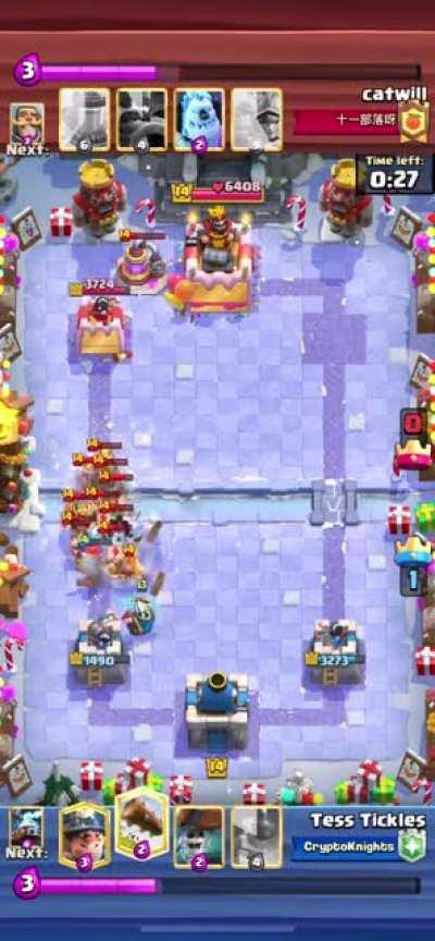 Completely dismantled this massive push