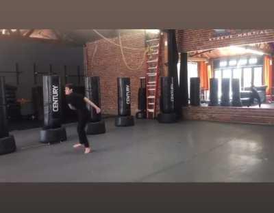 I just had to share this video of Ian Ousley ( live action Sokka)