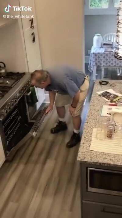 Dad whats for dinner?