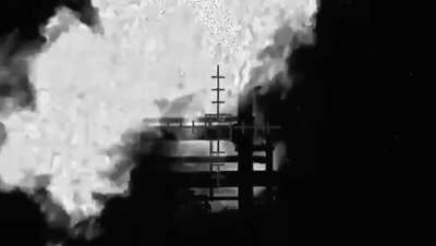 SBU attacks a russian shadow fleet vessel in the Mediterranean