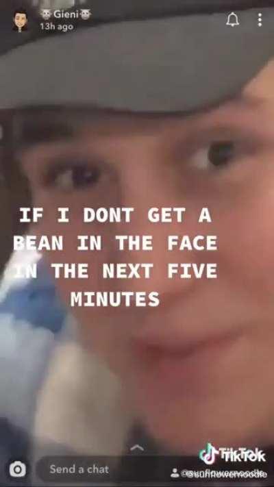 High velocity beans, bro