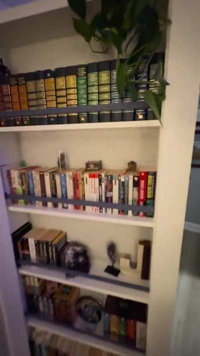 My Bookcase closet door is finally finished!