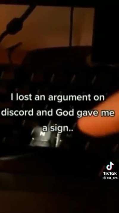 The only other option. . .