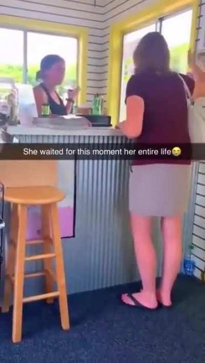 She's been planning this move for years