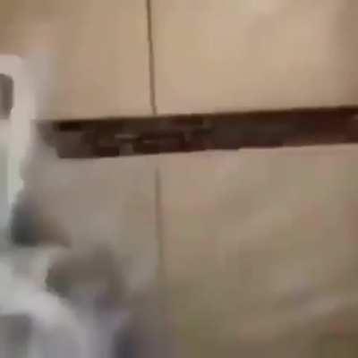 Dontai swimming in cum