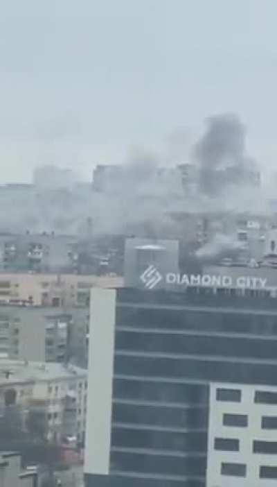 Shelling of Kharkiv by russian forces 28.02.22