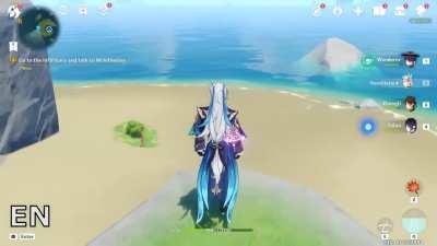 His EN VA is surely HOLY 