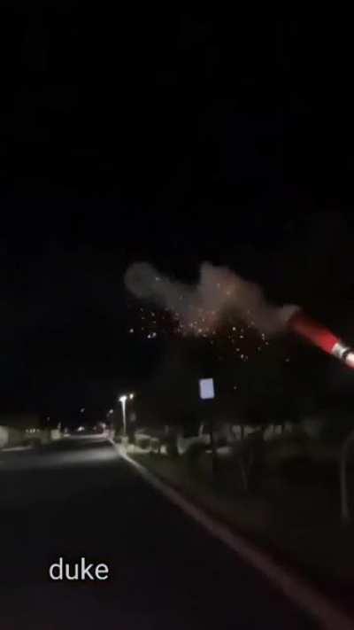 WCGW Launching fireworks with a cone