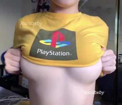 Do you like my barely legal titties!? :) [OC]