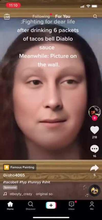 Thanks Taco Bell, this really makes me want to eat your diablo sauce.