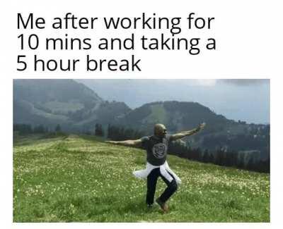 I feel accomplished...