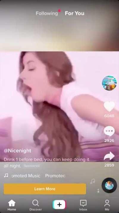 This is an actual ad on TikTok
