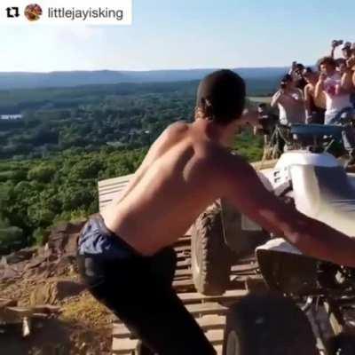 Launching a ATV with no rider