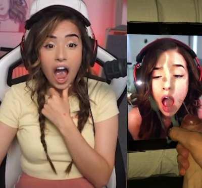 Poki reacts to my cum tribute