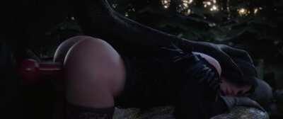 Yennefer and a Werewolf [Rekin]