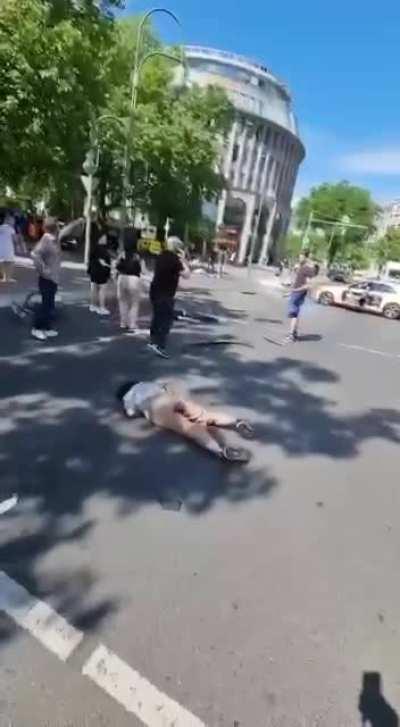 A friend in Berlin sent me this, the immediate aftermath of the Berlin car attack in June of this year. (no gore)