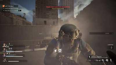 Got caught by an Oblivion Guard in Payday 3