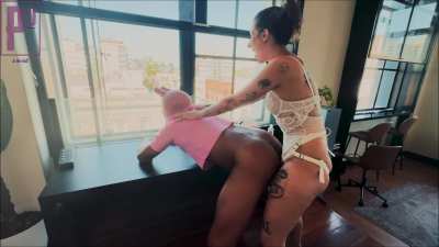 Would you get fucked in front of an open window on a busy street?