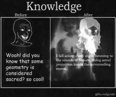 Knowledge (not even once) [Video by burialgoods]
