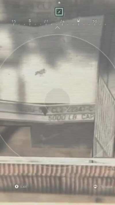 The loadout gods weren’t so kind to our team so we decided to get creative with a drone