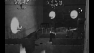 A ghost chase but with 2 times speed and some sponge bop music