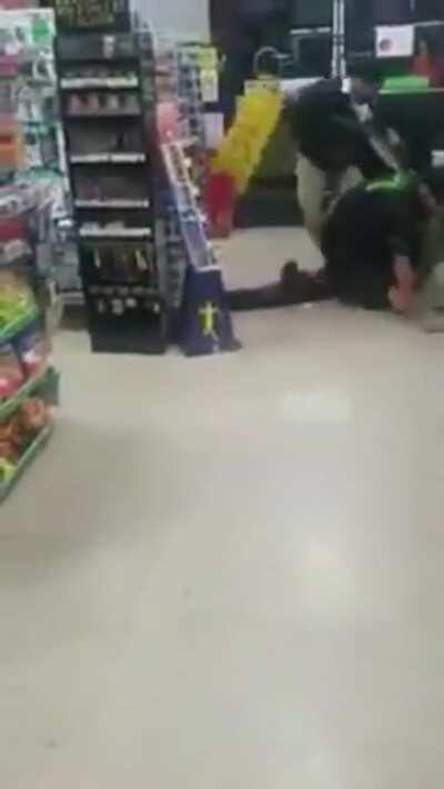 All hell breaks loose at 711!
