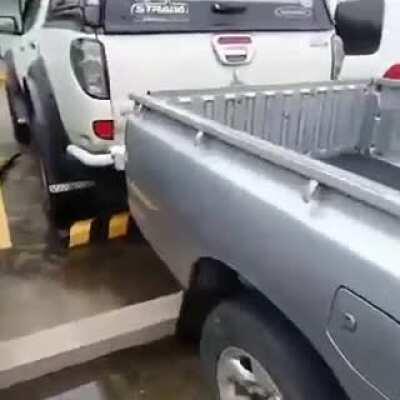 Poor control by the owner causing multiple collision