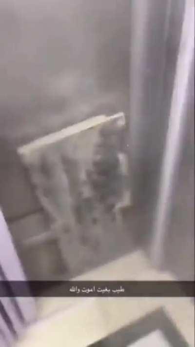 Potentially life-changing elevator ride