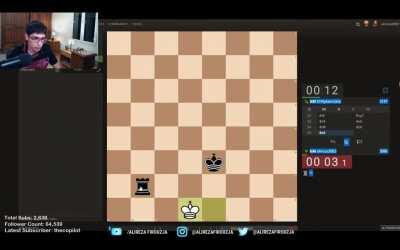 Firouzja Fails to Checkmate Carlsen with a Rook Against a Bare King...Maybe the 2000 Rated Guy Shouldn't Feel Too Bad