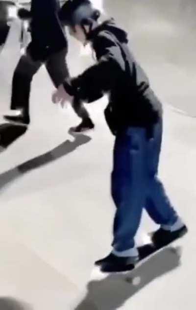 Smoothest skate boarding ever