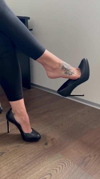 Here is some office dangling