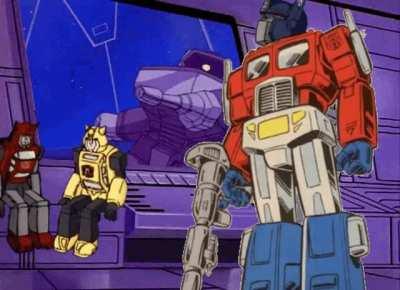 Shockwave having fun with his family.