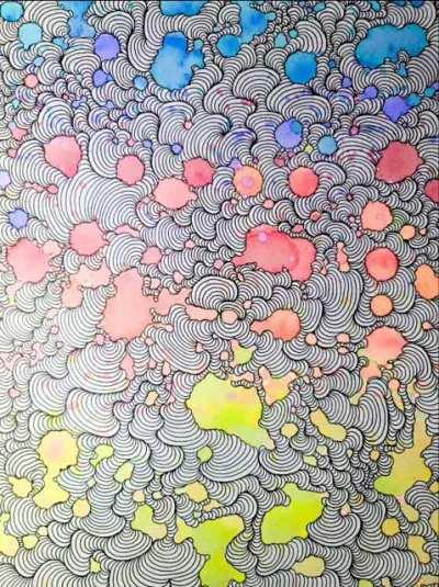 Me and another artist collaborated to make this piece