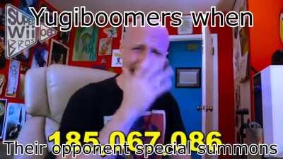 The old school players, some of the chill-est dudes of the Yu-Gi-Oh! animal kingdom. While the Yugiboomers, their raccoon-like cousin, raccoon-like as they belong in the trash, are the opposite.