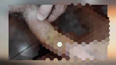 Cleaning her mess off my cock!