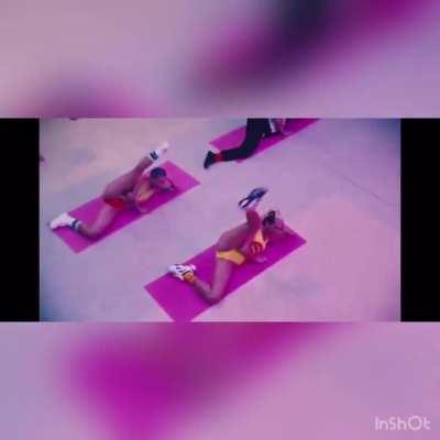 Let’s get physical but every(ish) frame has l Dua in it