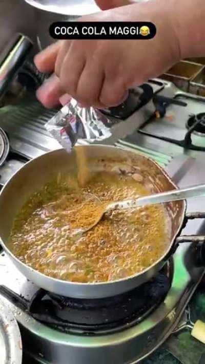 [We live in a society] 'Coca Cola Maggi' from Ghaziabad