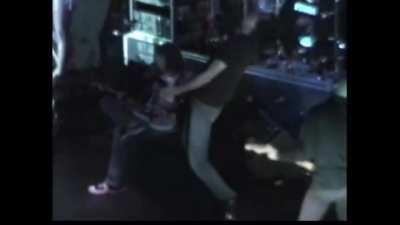 Just chilling out during solo