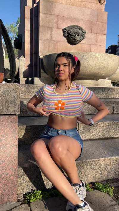 I love feeling the sun on my body