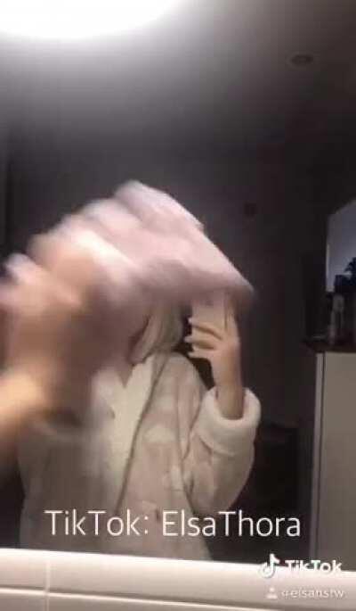 Oh no you saw my little titties