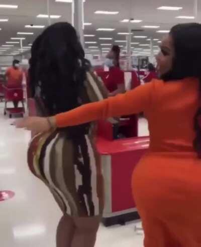 Black hoes with huge fat asses